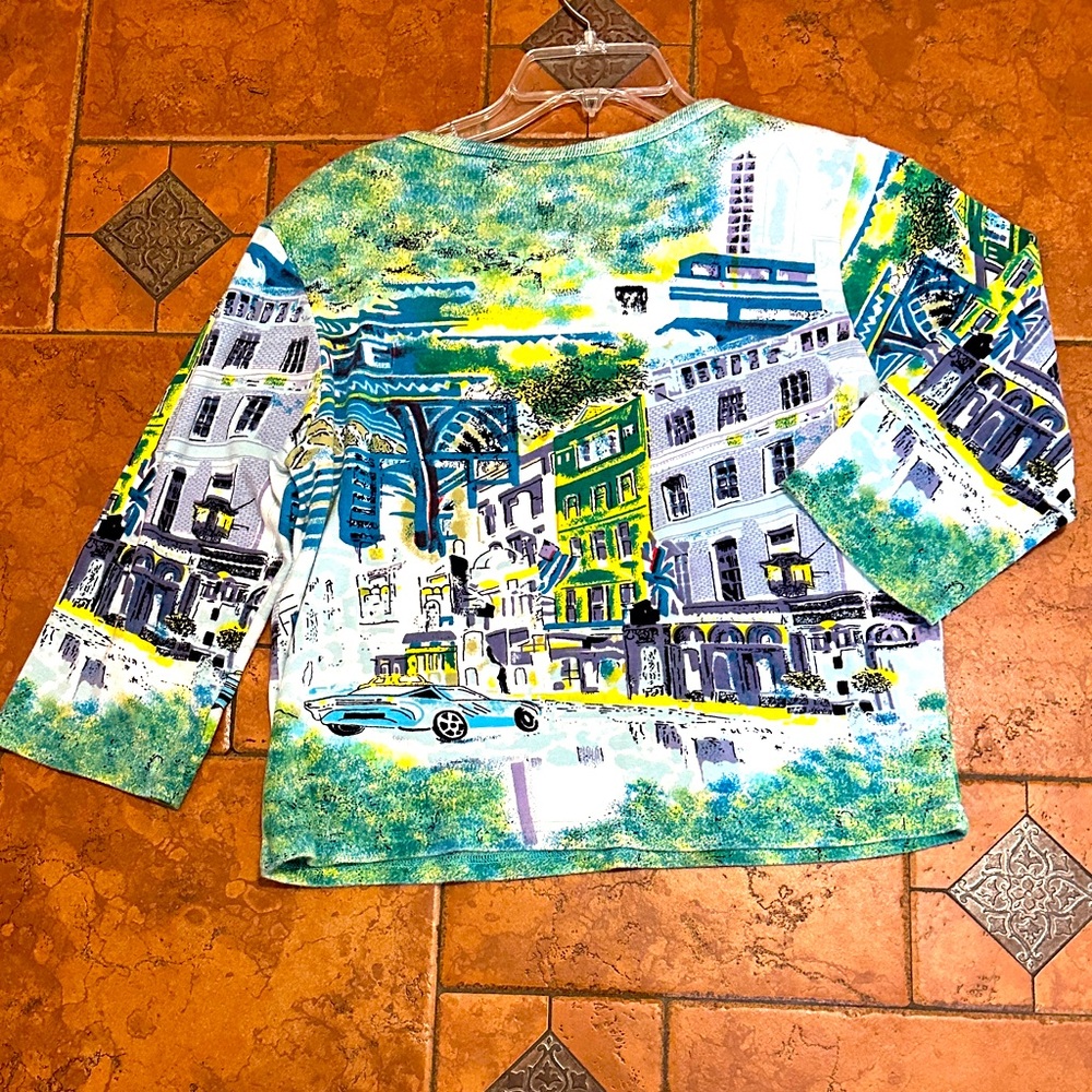Colorful Cityscape Kids Shirt